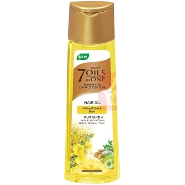Emami 7 Oils in 1 Mustard Plus Hair Oil 200 ml